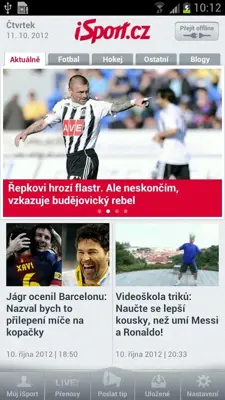 iSport.cz android App screenshot 12