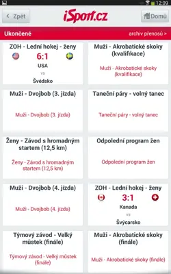 iSport.cz android App screenshot 4